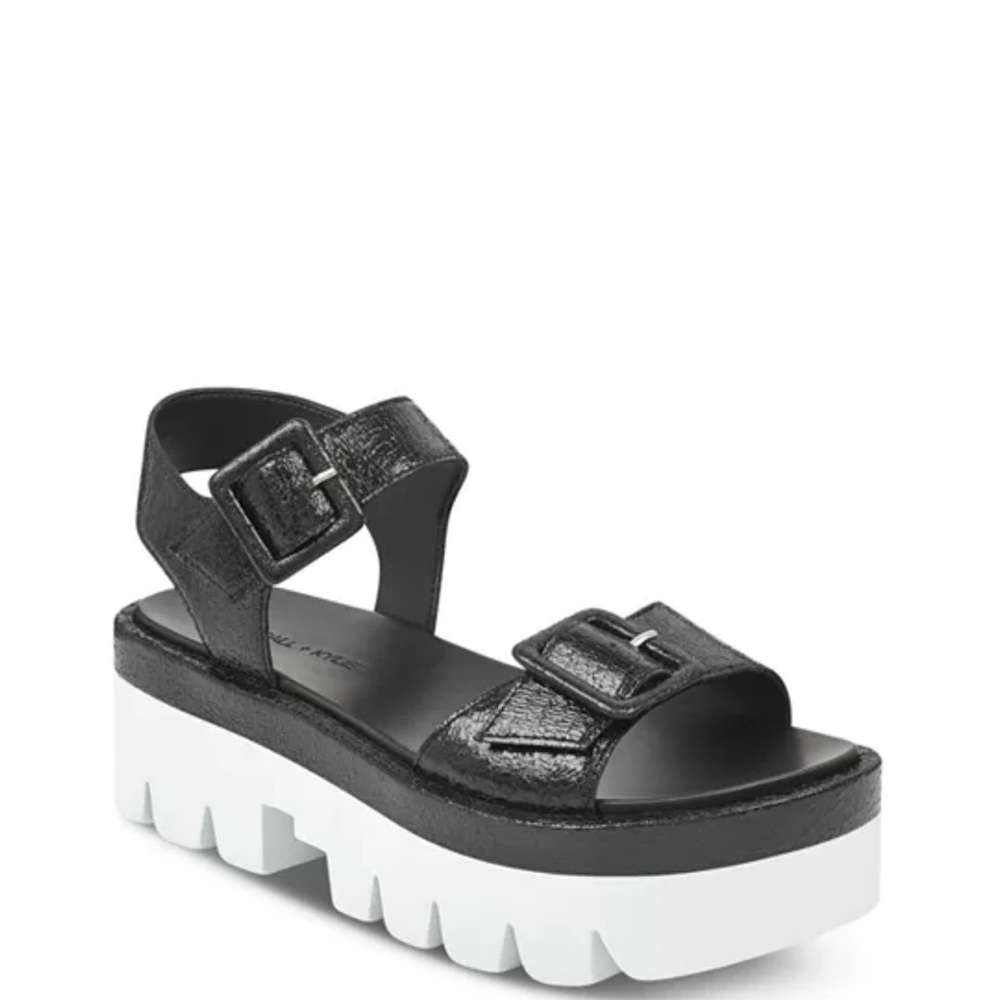Kendall & Kylie Black Platform Sandals